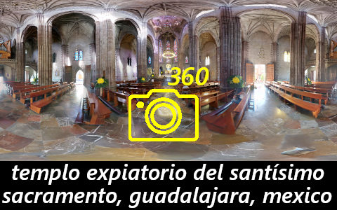 Templo Expiatorio del Santísimo Sacramento (Guadalajara, Mexico) 360 Photo